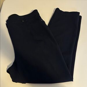 Chico's Women’s Navy Pants Size 2.5 Short (14) Large - inseam 27”